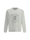 Brunello Cucinelli Maxi Print Sweatshirt In White