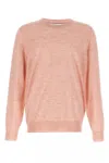Brunello Cucinelli Melange Effect Sweater Sweaters And Cardigans Pink In Pink