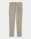 Brunello Cucinelli Men's Modern Fit Flat-front Pants In Brown