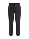 Brunello Cucinelli Men Monochrome Sweatpants In Black