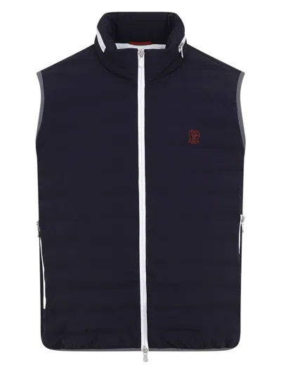 BRUNELLO CUCINELLI MEN'S NYLON DOWN VEST