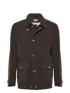 Brunello Cucinelli Cotton Water-resistant Field Jacket