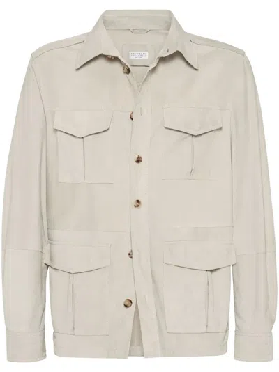 BRUNELLO CUCINELLI BRUNELLO CUCINELLI MEN OVERSHIRT