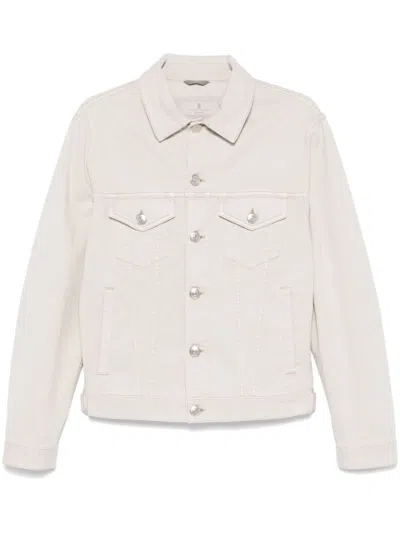 Brunello Cucinelli Men Overshirt In Multicolor