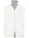 Brunello Cucinelli Nylon Weather-resistant Reversible Gilet In Multicolor