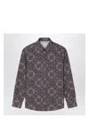 Brunello Cucinelli Paisley Print Cotton Shirt