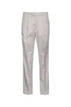Brunello Cucinelli Trousers With Back And Side Pockets In Multicolor