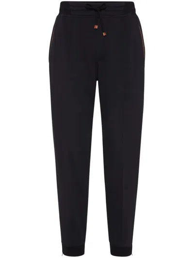 Brunello Cucinelli Men Pants With Crête In Multi
