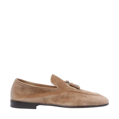 BRUNELLO CUCINELLI BRUNELLO CUCINELLI MEN PENNY LOAFER SOFT IN SUEDE