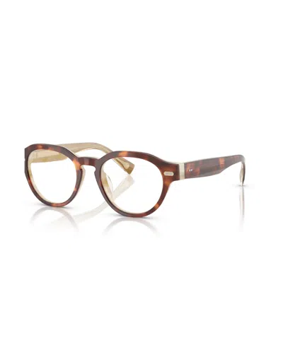 Brunello Cucinelli Men's Phantos Eyeglasses, Bc3007 In Havana