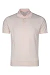 Brunello Cucinelli Short Sleeved Buttoned Polo Shirt