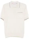 Brunello Cucinelli Neutrals Polo Shirts Men In White