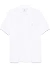Brunello Cucinelli Men Polo Shirt With Print In White