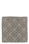 Brunello Cucinelli Men Prince Of Wales Pocket Clutch Bag In Gray