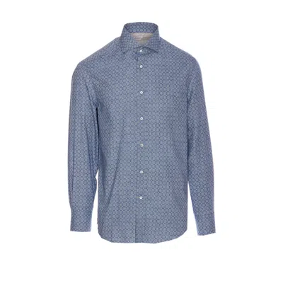 BRUNELLO CUCINELLI BRUNELLO CUCINELLI MEN PRINTED SHIRT
