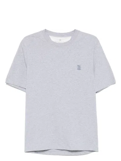 Brunello Cucinelli Men's Pure Cotton T-shirt For Comfort