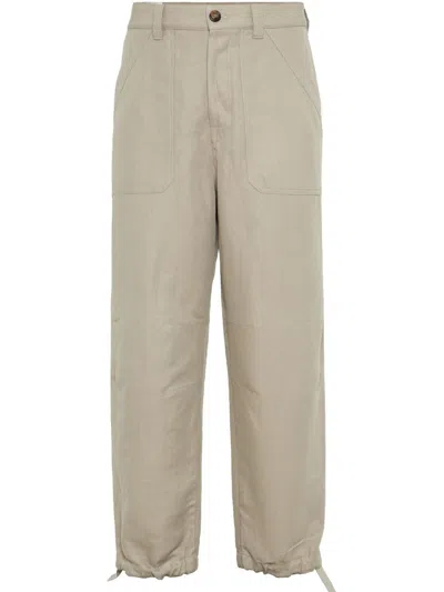 BRUNELLO CUCINELLI BRUNELLO CUCINELLI MEN RELAXED FIT TROUSERS