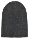 Brunello Cucinelli Men Reversible Beanie In Black