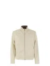 Brunello Cucinelli Reversible Leather Bomber Jacket