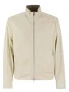 Brunello Cucinelli Reversible Leather Bomber Jacket