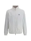 Brunello Cucinelli Reversible Waterproof Jacket In White