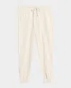 Brunello Cucinelli Men's Ribbed Cotton Sweatpants In Black