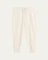 Brunello Cucinelli Men's Ribbed Cotton Sweatpants In Black
