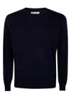 Brunello Cucinelli Men's Round Neck Sweater In Blue