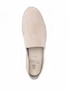Brunello Cucinelli Men's Hybrid Venetian Suede Slip-ons In Beige