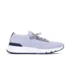 Brunello Cucinelli Men Runner Sneakers In Gray