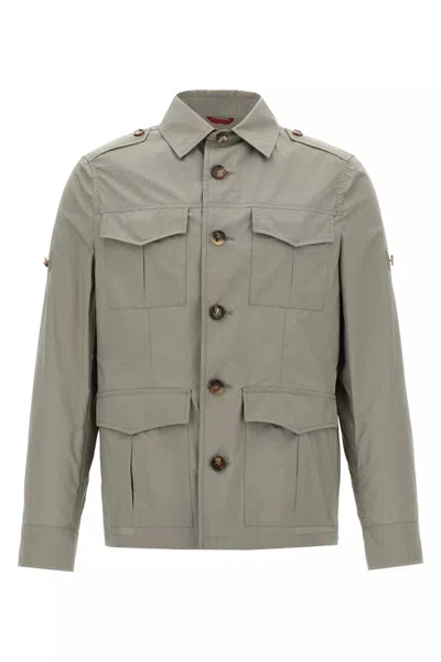 BRUNELLO CUCINELLI BRUNELLO CUCINELLI MEN SAHARAN JACKET