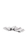 Brunello Cucinelli Men Scarf In Gray
