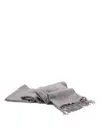 Brunello Cucinelli Men Scarf In Gray