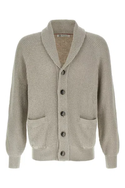 BRUNELLO CUCINELLI BRUNELLO CUCINELLI MEN SHAWL CARDIGAN