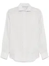 Brunello Cucinelli Long-sleeved Shirt In Multicolor
