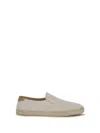 Brunello Cucinelli Espadrille Shoes Slip On Round Toe In Multi