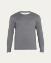 Brunello Cucinelli Cotton Jersey T-shirt In Gray