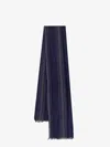 Brunello Cucinelli Men Silk And Linen Scarf