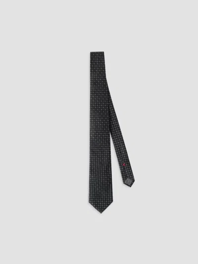 Brunello Cucinelli Men's Silk Jacquard Tie In Lead