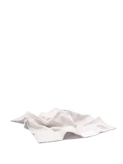 BRUNELLO CUCINELLI BRUNELLO CUCINELLI MEN SILK POCKET SQUARE