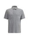 Brunello Cucinelli Silk Polo Sweater With Two-tone Double Layer Detail