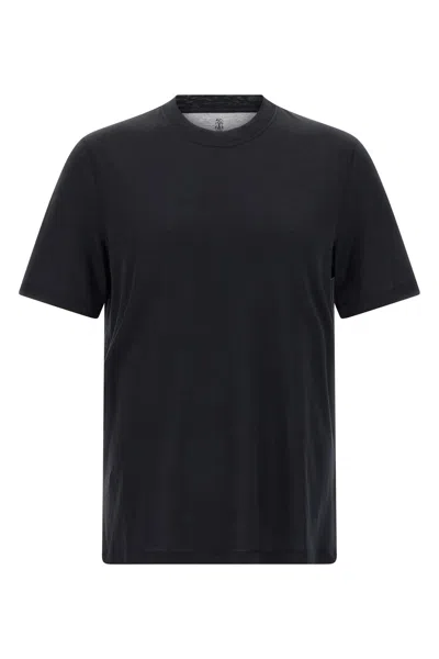 BRUNELLO CUCINELLI BRUNELLO CUCINELLI MEN SILK T-SHIRT