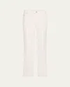 Brunello Cucinelli Men's Slim Five-pocket Pants In English White