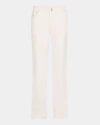 Brunello Cucinelli Straight-cut Trousers With Multiple Pockets In English White