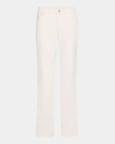 BRUNELLO CUCINELLI MEN'S SLIM FIVE-POCKET PANTS