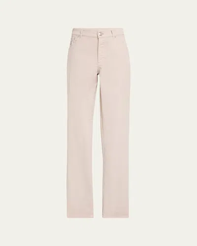 BRUNELLO CUCINELLI MEN'S SLIM FIVE-POCKET PANTS