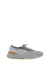 Brunello Cucinelli Men Sneakers In Grey