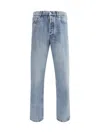 Brunello Cucinelli Men Straight Jeans In Blue