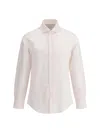 Brunello Cucinelli Men Striped Shirt In Multicolor