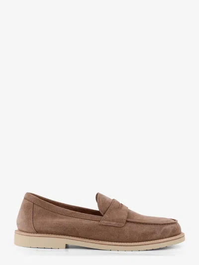 BRUNELLO CUCINELLI BRUNELLO CUCINELLI MEN SUEDE LOAFERS